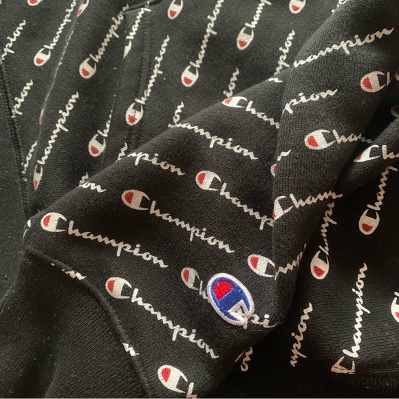 Champion Reverse Weave Medium Black Great Condition - Picture 6 of 6